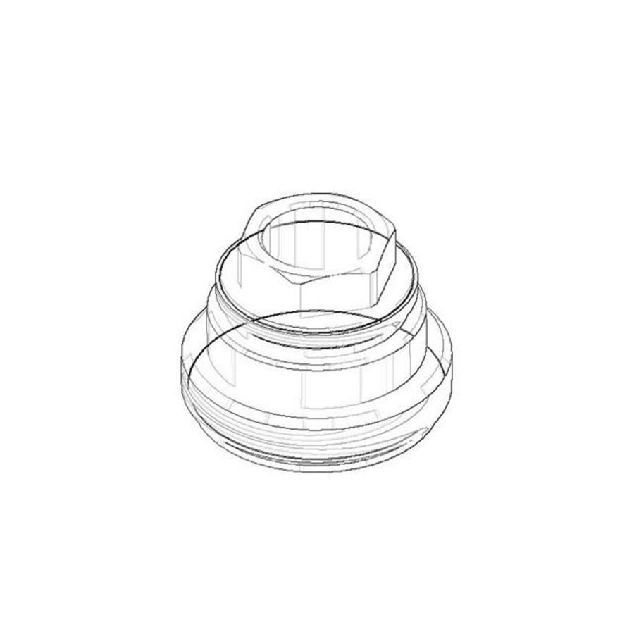 Bevestiging Moer 32x24mm 09240422390