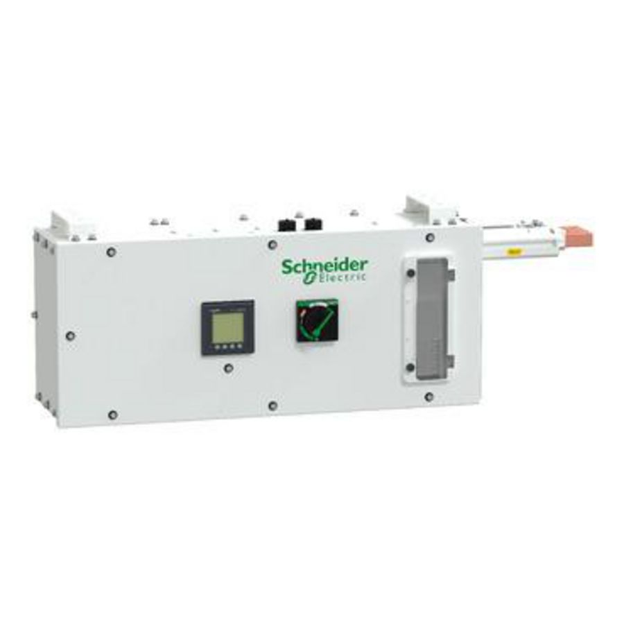 Eindvoedingsdoos met NSX-onderbreker, I-Line Track, 400A, ko