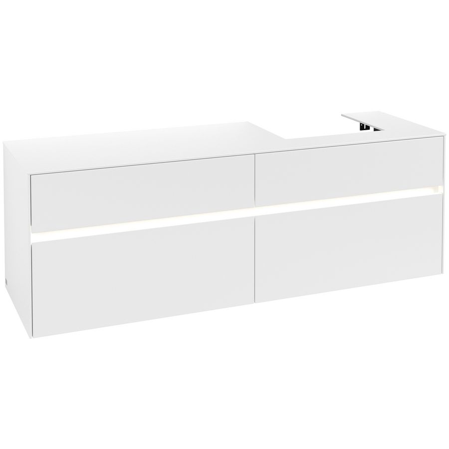 Collaro Wastafelonderkast 1600x548x500mm C079B0MS