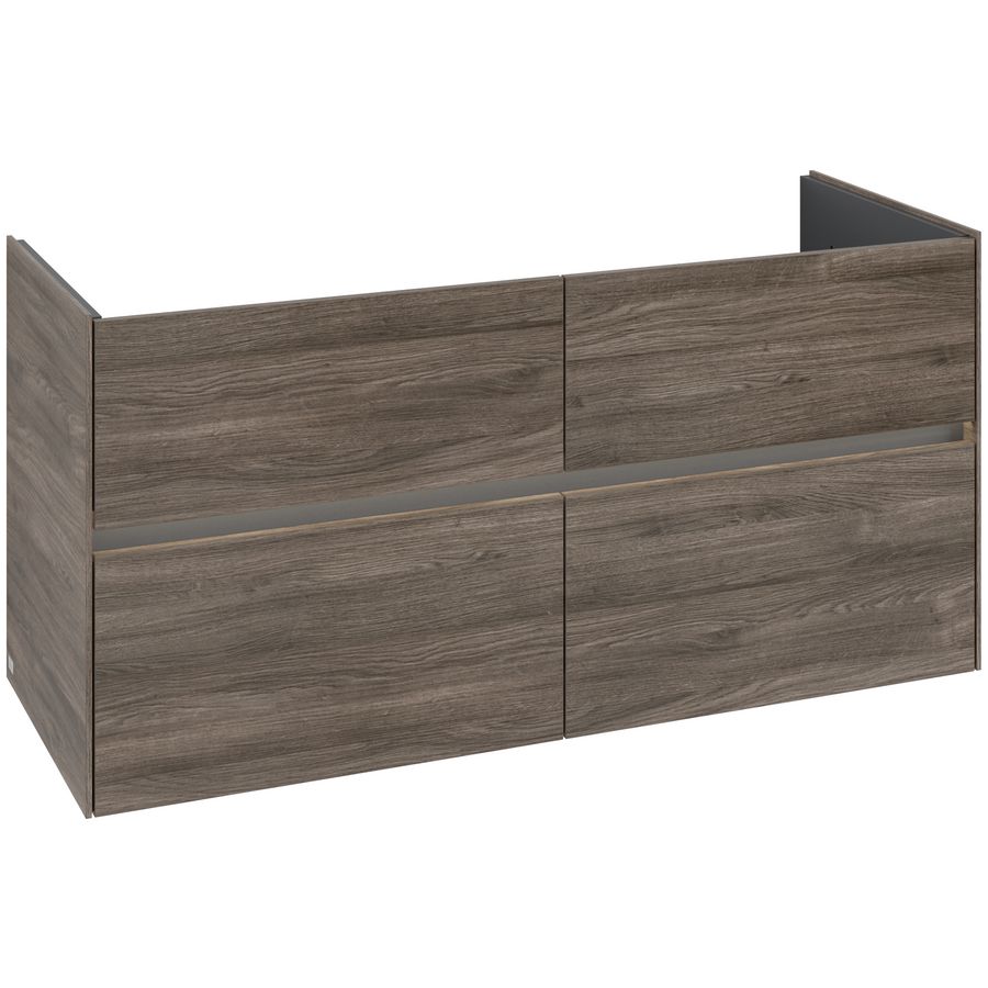 Wastafelonderkast Collaro 1261x610x480mm Sto.Oak C147B0RK