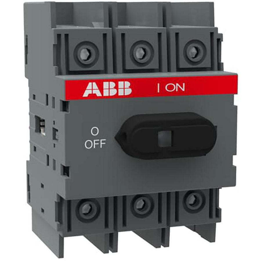 Lastscheider 3P 60 A UL/CSA keur bodem/DIN-rail montage