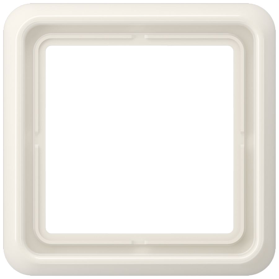 Afdekraam universeel wit 1-voudig CD500