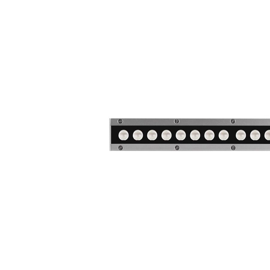 LED-Linear wandarmatuur 3000K 20.5W statisch asymm. gemiddel