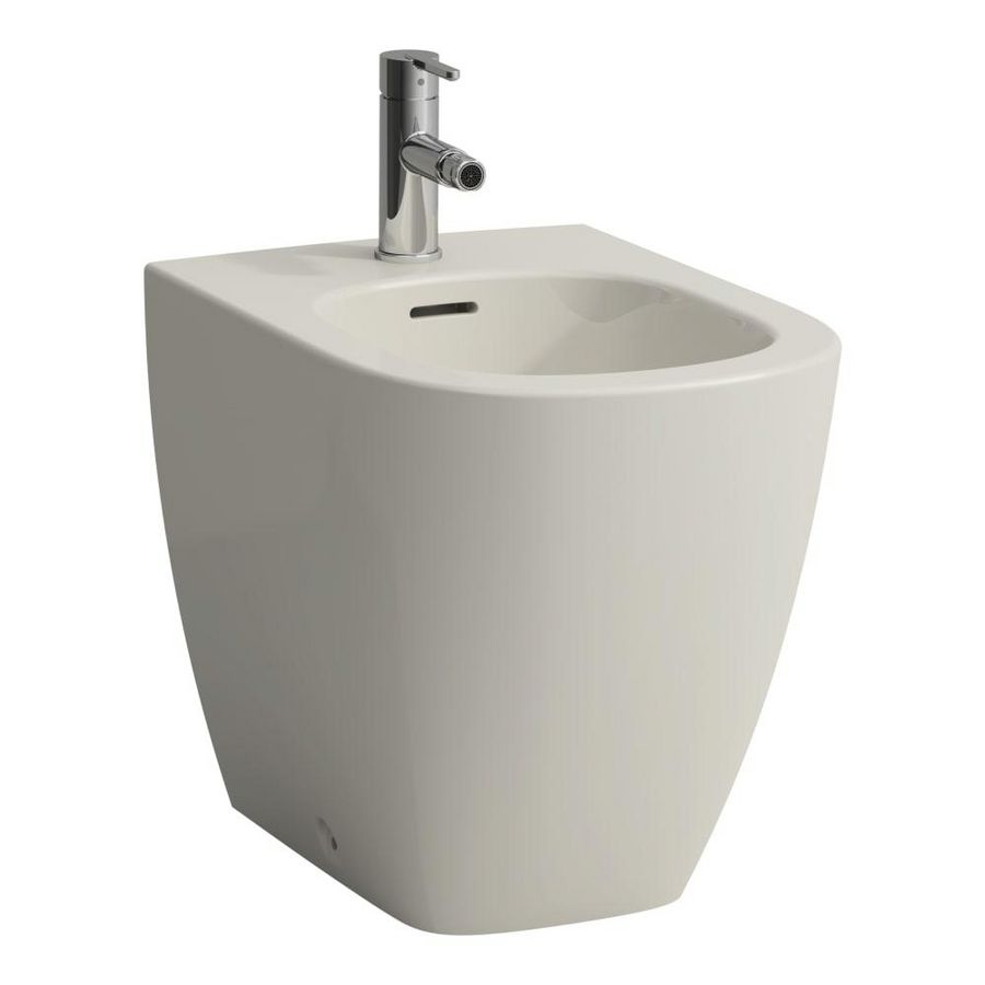 Vloerstaandeaand bidet met kraangat pergamon