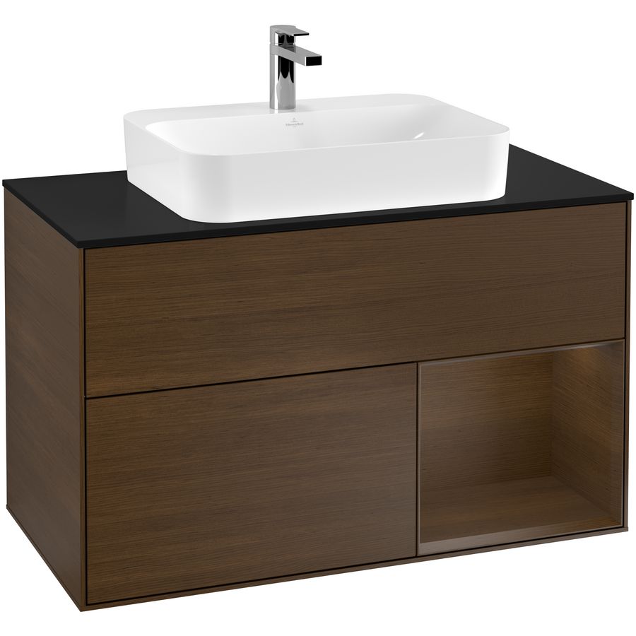 Wastafelonderkast Finion 1000x603x501mm W.Veneer G372GNGN