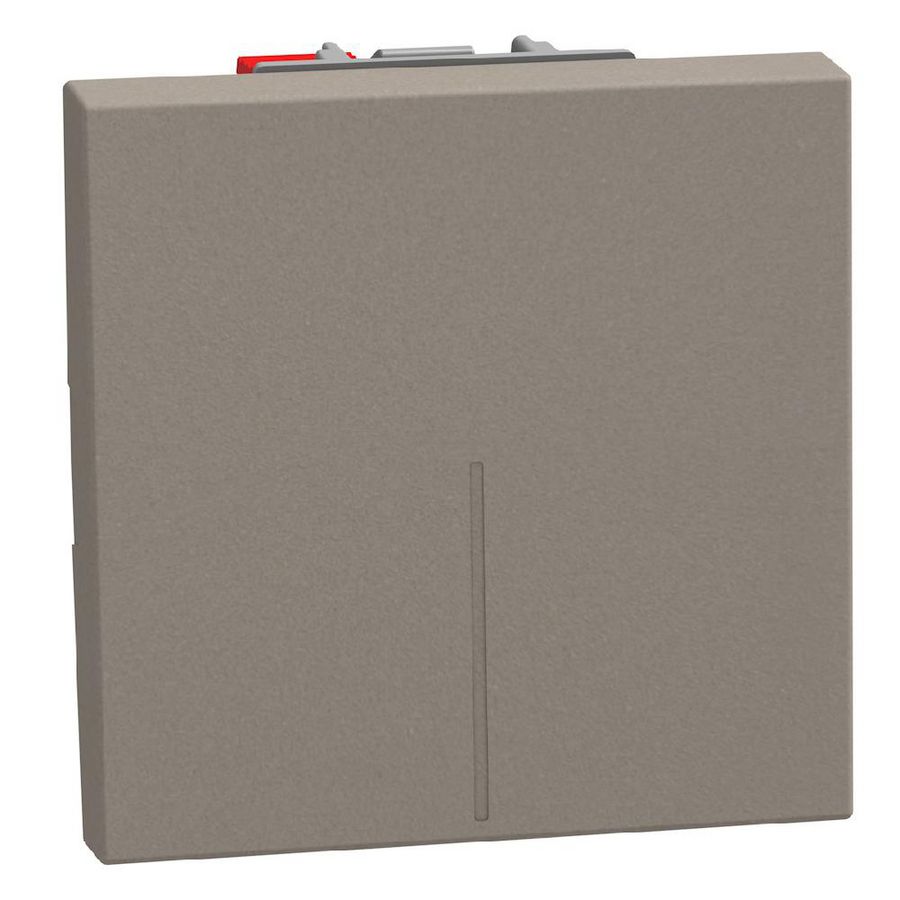 Doos a 40st. Light Now drukknop NO 10A - 2 modules - stone 4