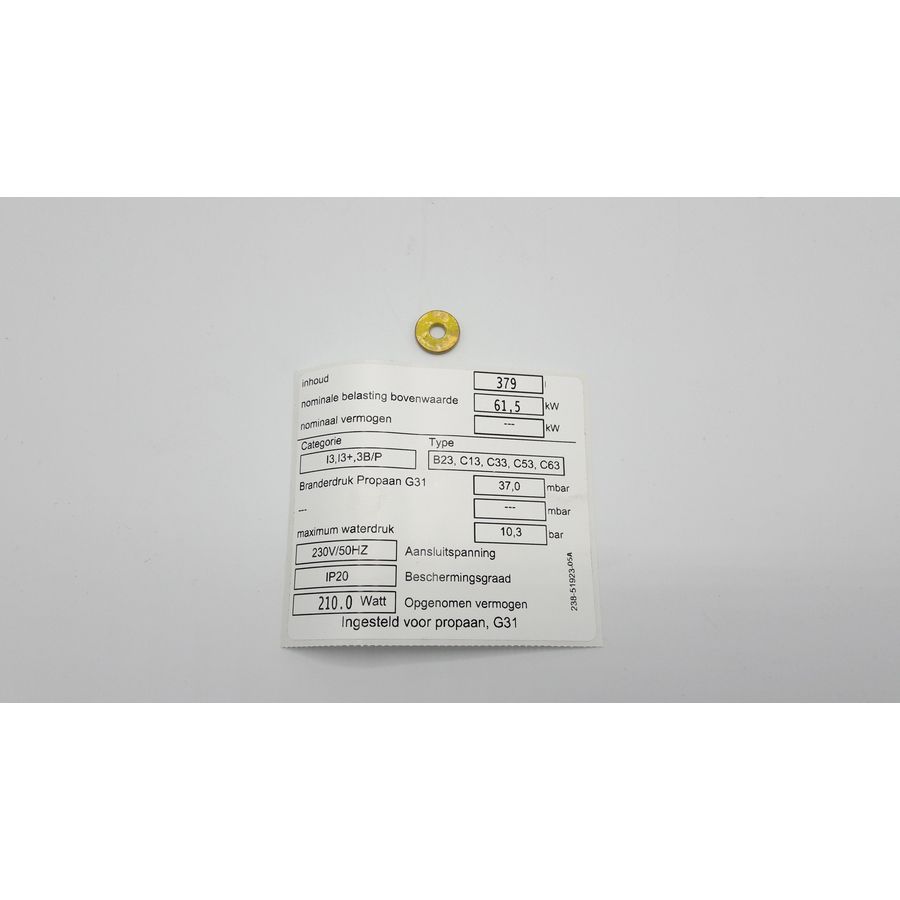 Propaan-set EF Pro 60/380