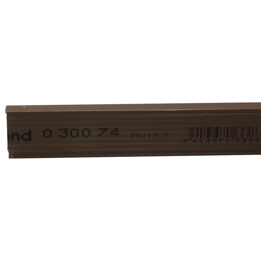 Lengte a 2m. Goot 20x12,5 bruin DLPlus VVE=60