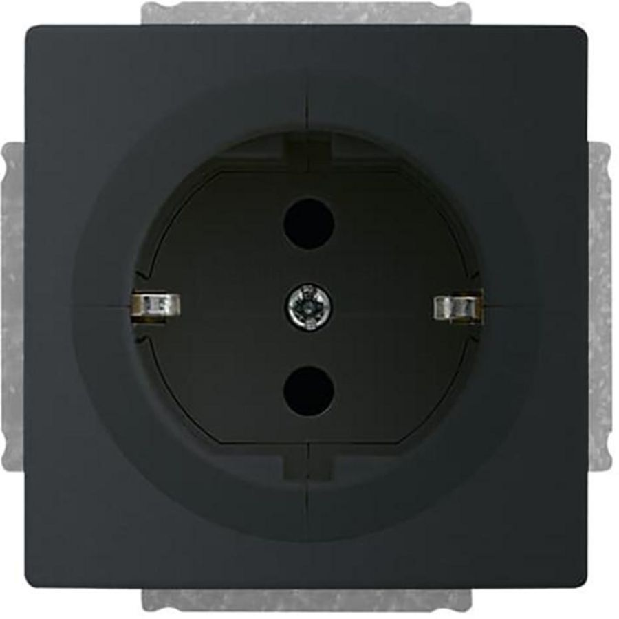 Wandcontactdoos object ra kv vpl inb f-matzwart (20 EUAB-885)