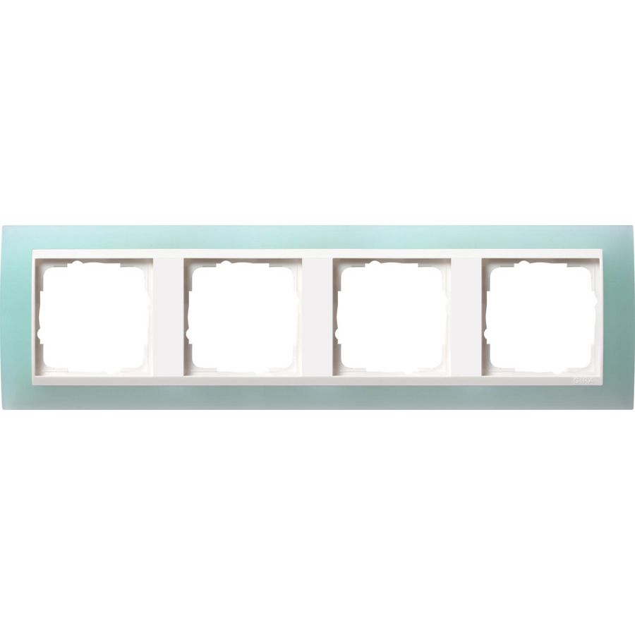 afdekraam 4-v overgangsafdekplaat ZW Gira Event Opaque mint
