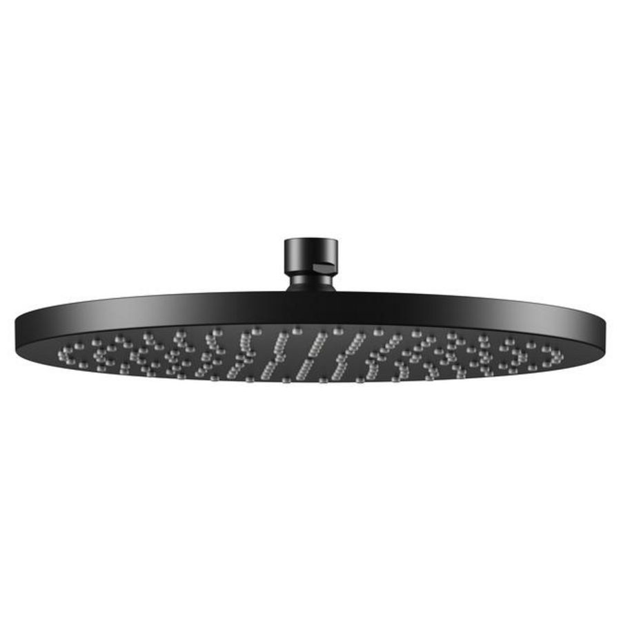 Hoofddouche rond 250x250mm zwart