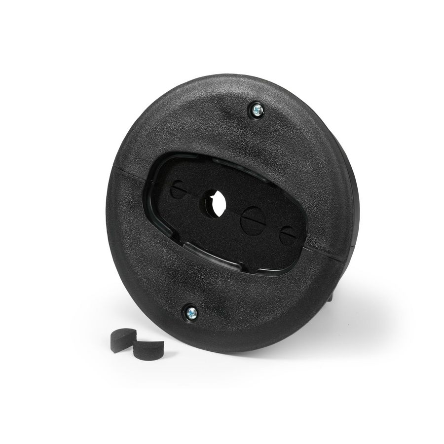 Vloerdoorvoer Air-Block 152mm incl. foam zwart