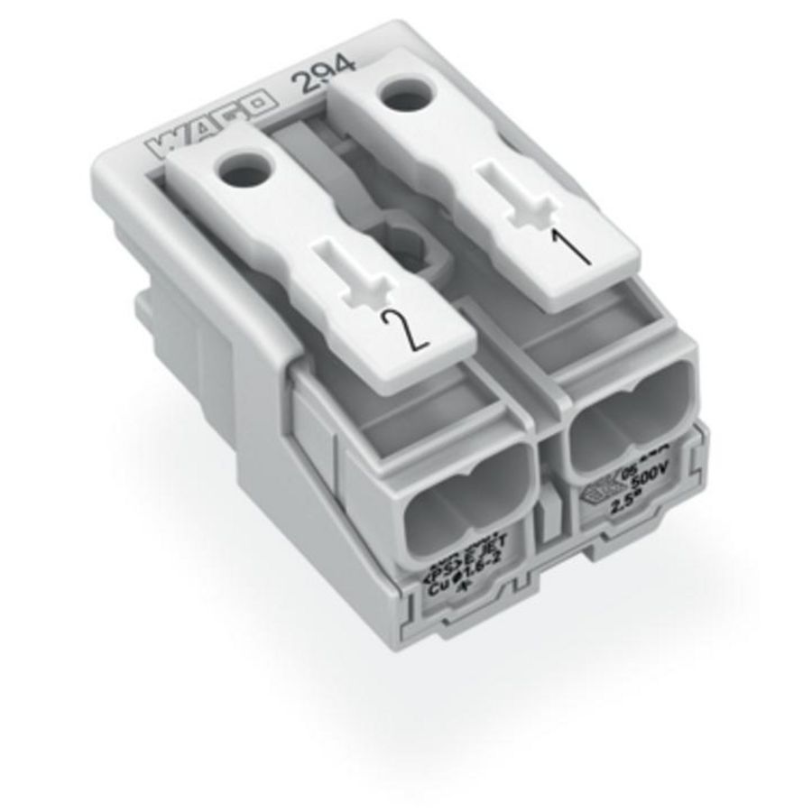 Kroonklem Drukknop extern z. PE-contact 294-5042 VVE=1000