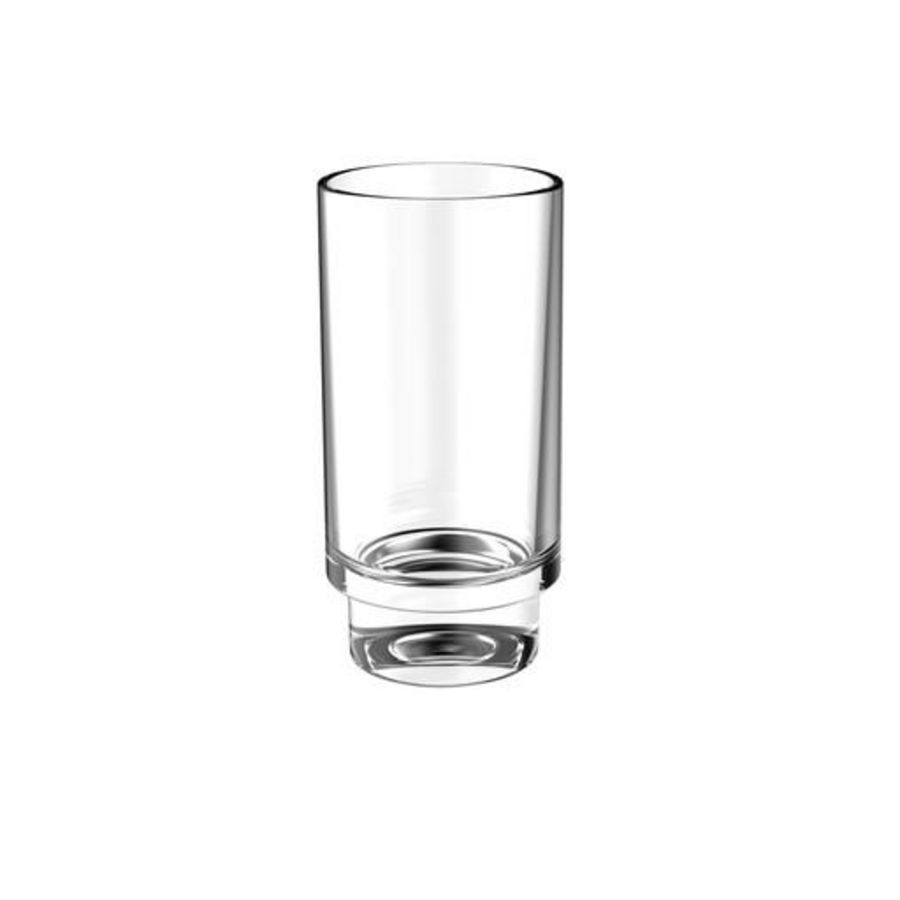 Glas voor glashouder kristalglas helder (S1820)