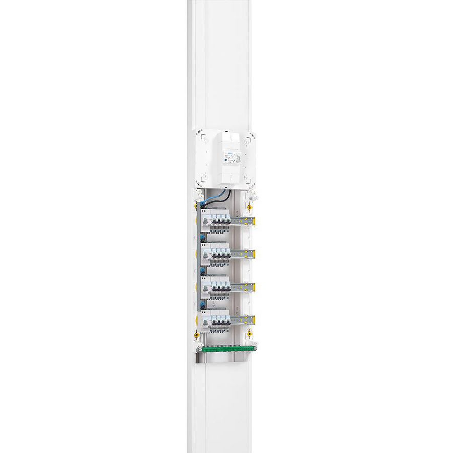 Lengte a 2,6m. Gootset voor verdeler 220x65 DLP