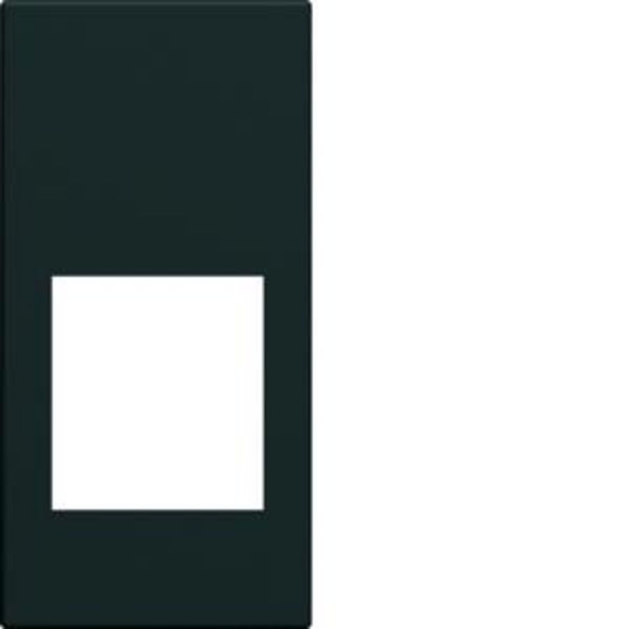 Centraalplaat data/multimedia 22,5mm Gallery zwart