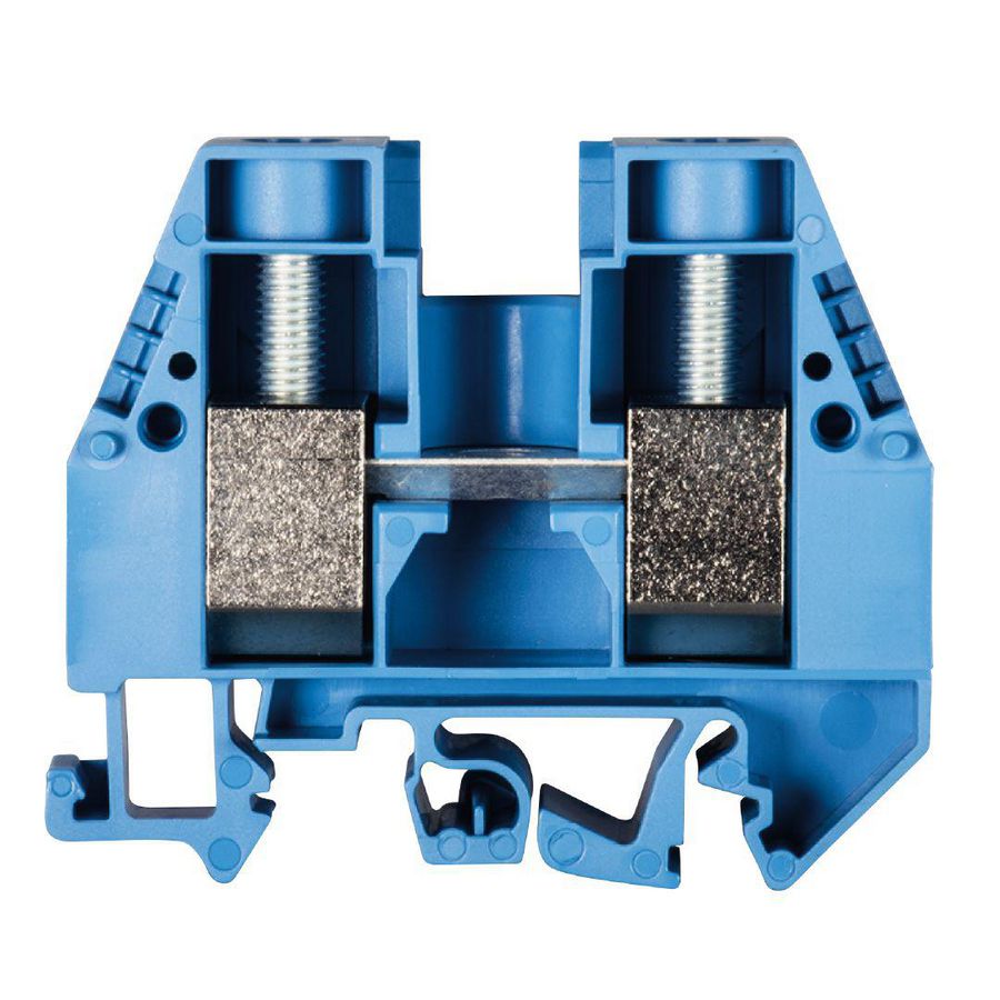 Doorgangsklem WKI 35/U blauw/v0 VVE=20