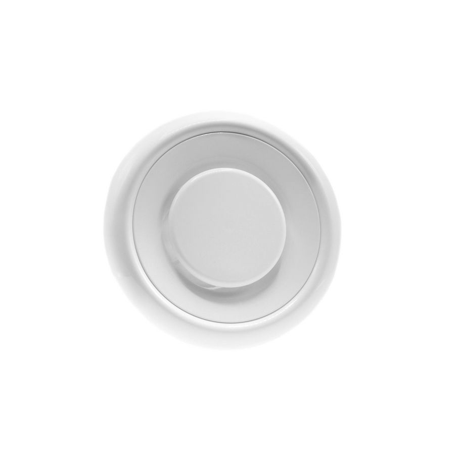 DVLI toevoerventiel+klemmen Ø125mm wit