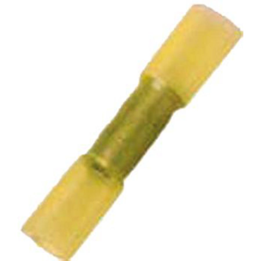 Geisoleerd stootverbinder met krimpkous 4-6mm² geel VVE=20