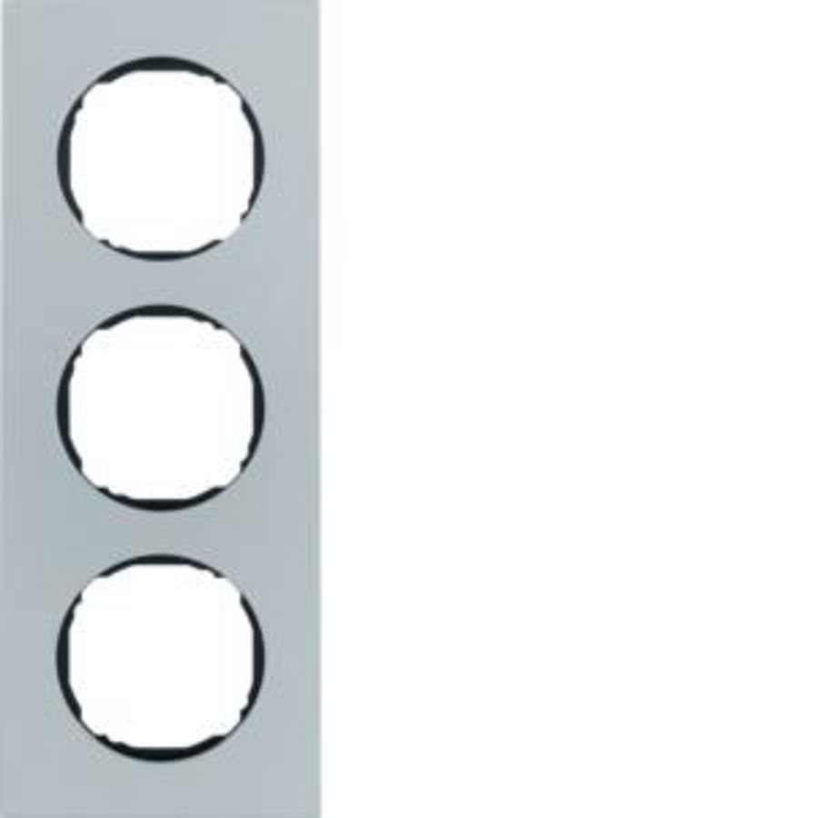 Afdekraam 3-v vlak berker R.8 aluminium