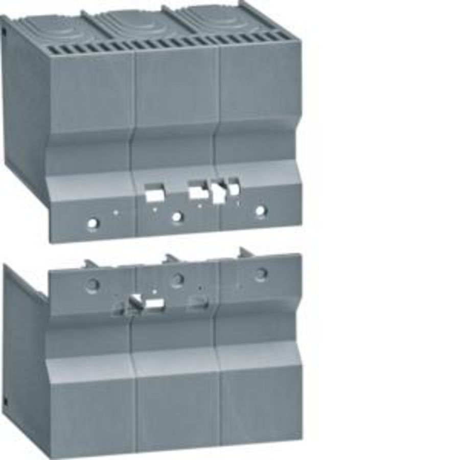 Klemafscherming voor rechte aansluitset h3+ P160 3P