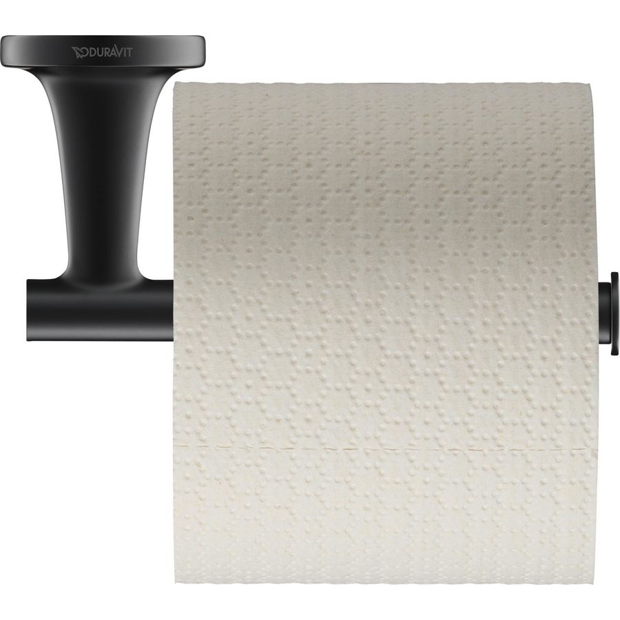 Starck T Papierrolhouder 152x76x50mm Zwart mat
