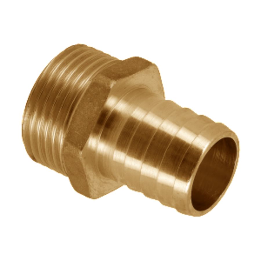 Slangpilaar 1/2" buitendraad x 25mm VVE=10