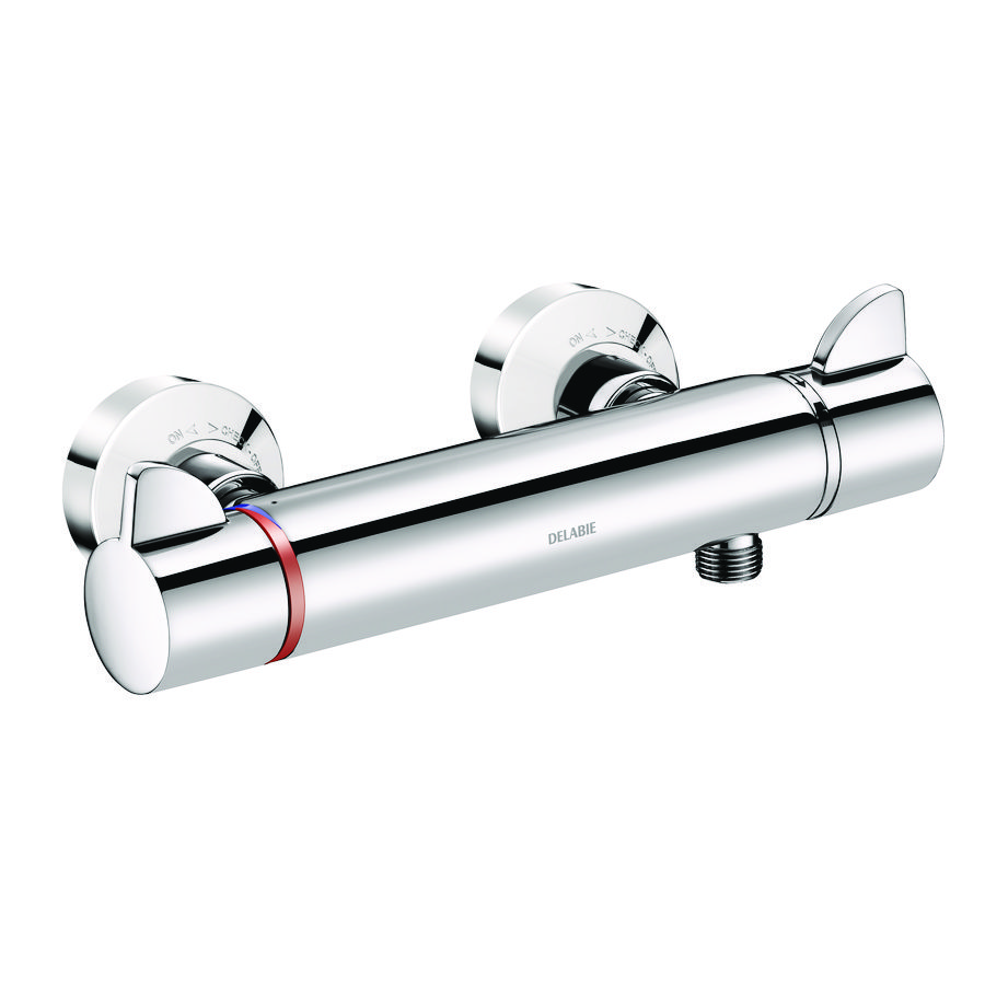 Douchethermostaat 150mm met afsl. s-kopp