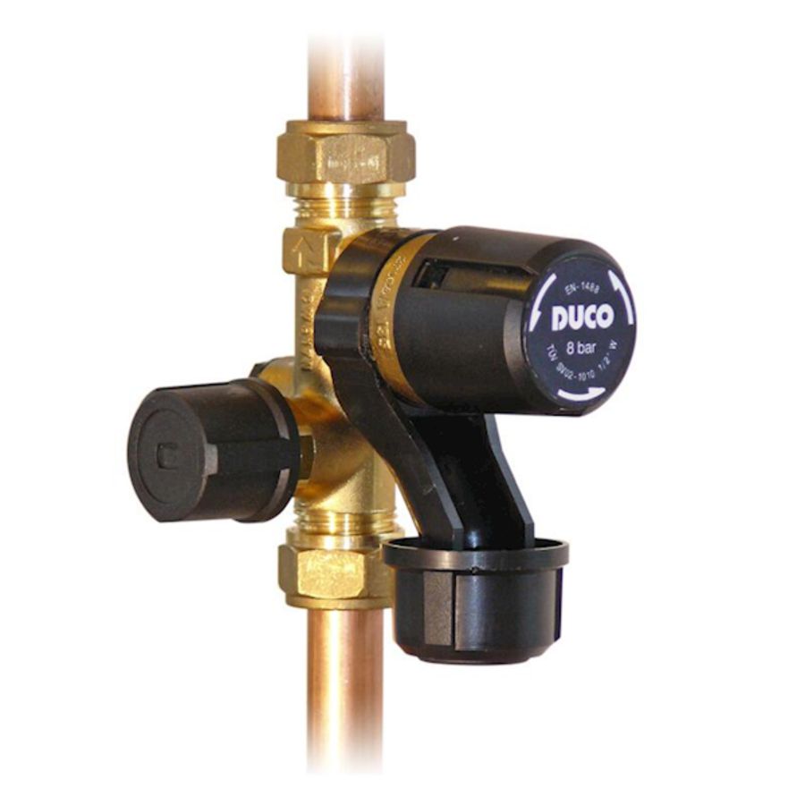 Inlaatcombinatie DUCO 15mm knel 8bar k