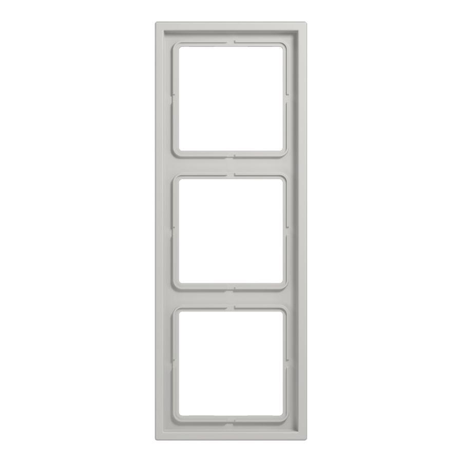 Afdekraam 3-voudig verticaal +horizontaal mont thermoplast LS