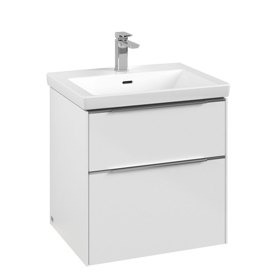 Wastafelonderkast Subway3.0 572x576x478mm Brill. White C578L0VE