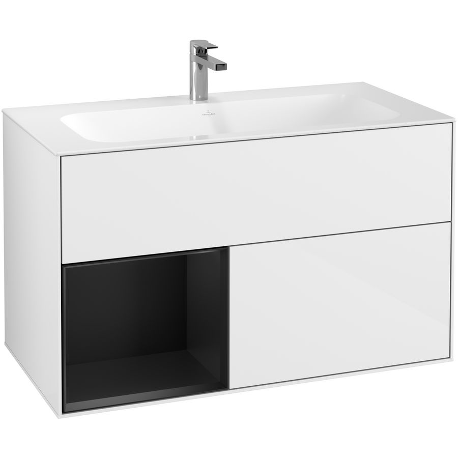 Wastafelonderkast Finion 996x591x498mm G.White.L G030PDGF