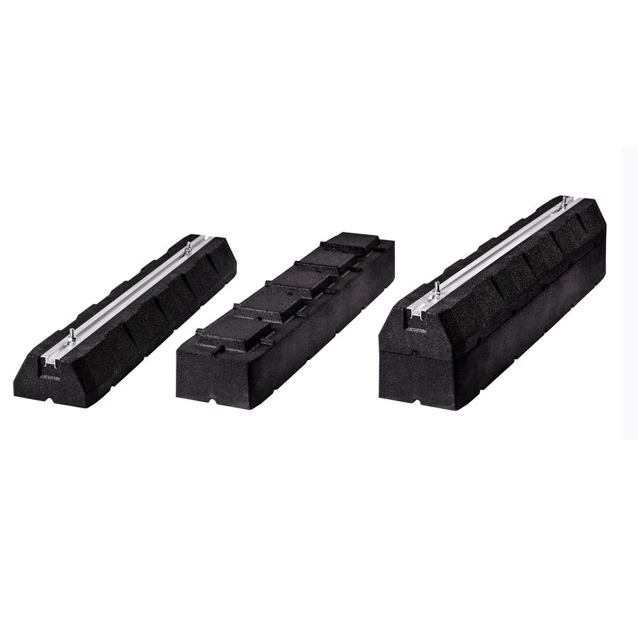 PROMO Verhogingsbalk rubber RB100-0R B180xH105mm L=1000mm (0502.21028.000)