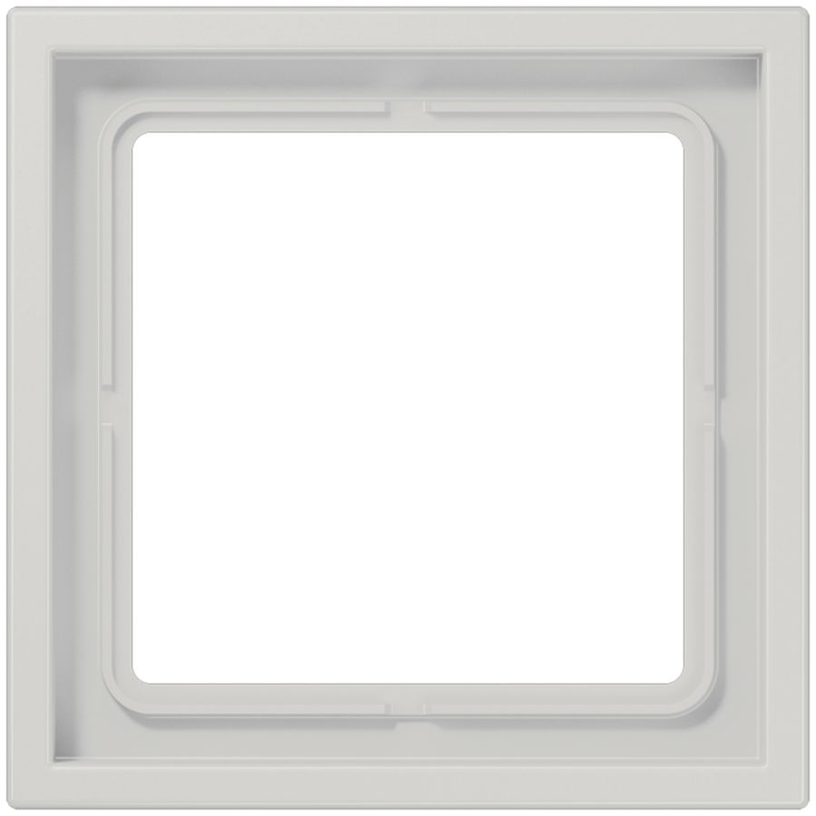 Afdekraam 1-voudig verticaal +horizontaal mont thermoplast LS