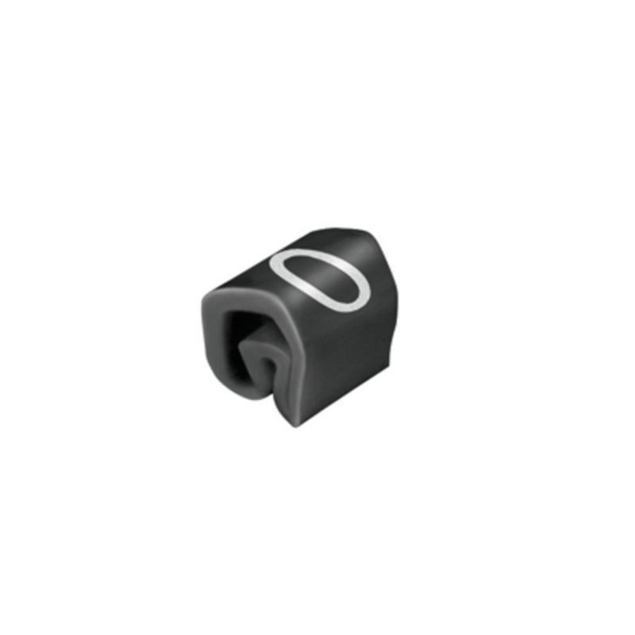 Kabelcoderingsyst. zwart O.D.1.3-3mm PVC s VVE=200