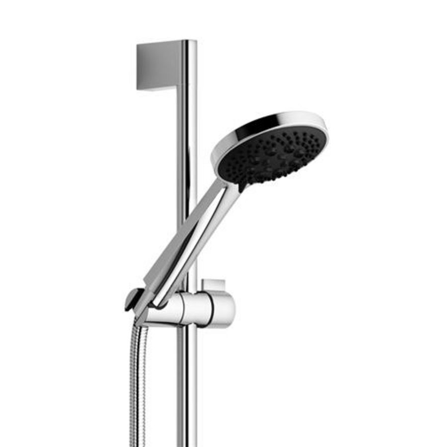 Glijstangset excl. handdouche Overk. rond zwart mat