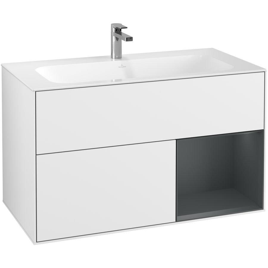 Wastafelonderkast Finion 996x591x498mm G.White.L G040HGGF