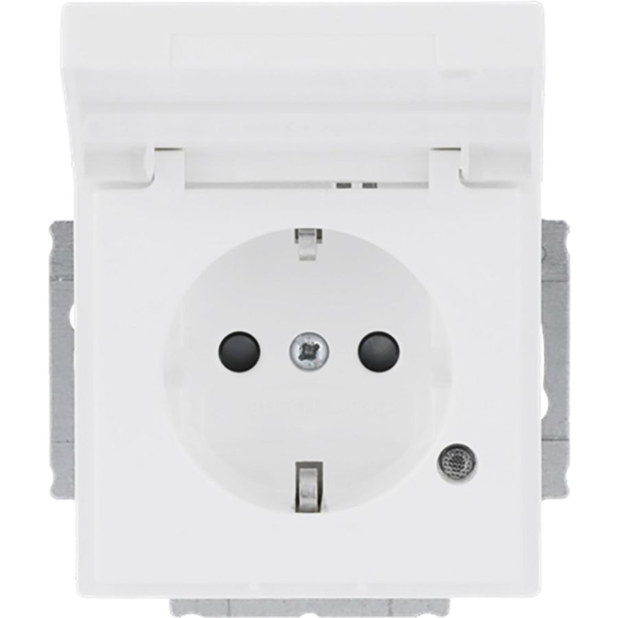 Tekstwandcontactdoos ra kv kd Centraalplaat LED inb s-studiow (20 EUKNBL-84)