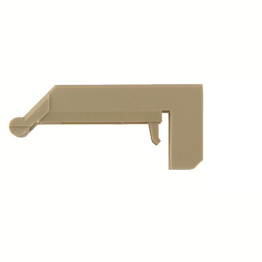 Afsluit- eindplaatbeige polyamide 66 64mm 30.5mm De VVE=20