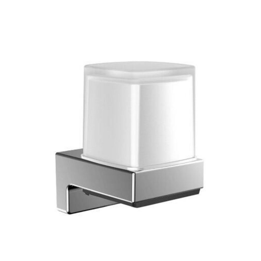 Cue sensor zeepdispenser stolpbeker chroom