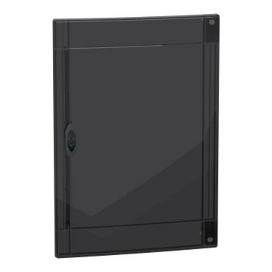 Deur PrismaSeT XS transparante bruin verdeler 3 x 18 modules