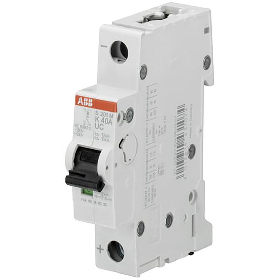 Installatieautomaat hogere spanningen 1-polig 0,2A 230VAC