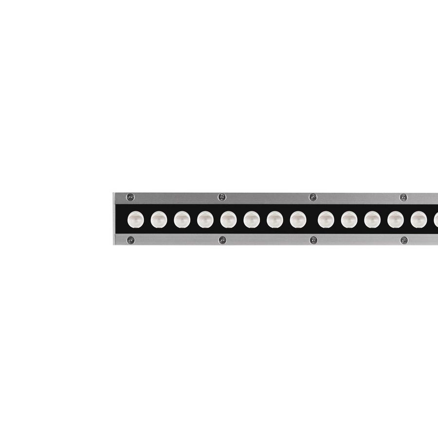 LED-Linear wandarmatuur 3000K 26W statisch asymm. gemiddelde