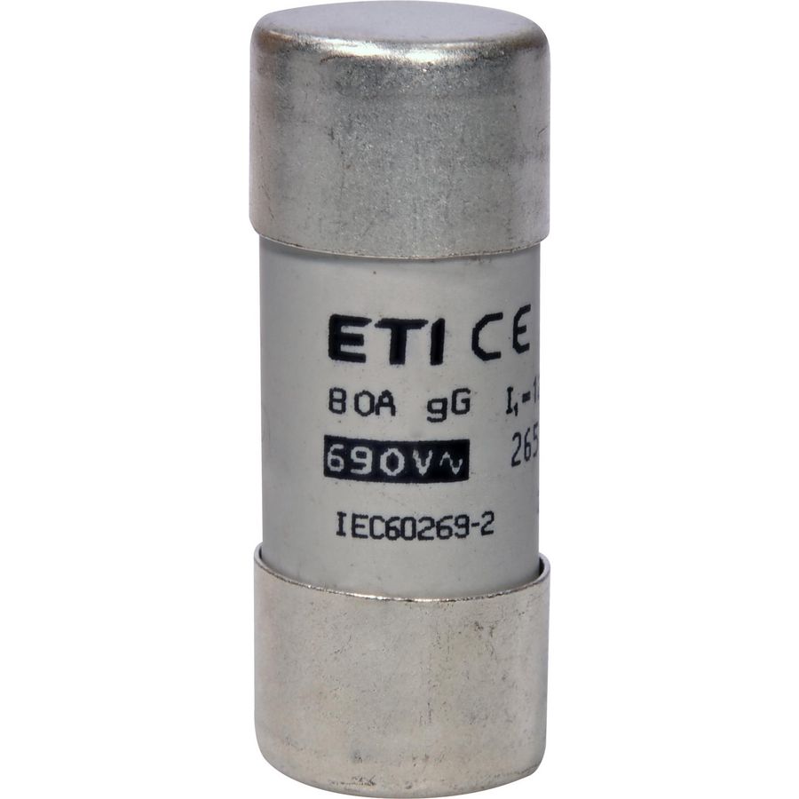 Cylindrische zekering CH22 aM 80A 690V 22x58 VVE=10