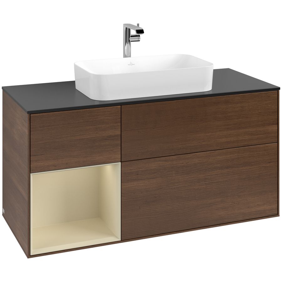 Wastafelonderkast Finion 1200x603x501mm W.Veneer G292HJGN