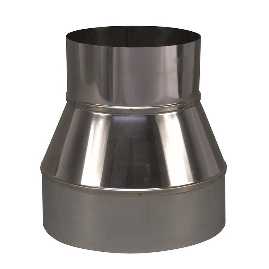 EW RVS verloopstuk 179mm uitw. - 125mm