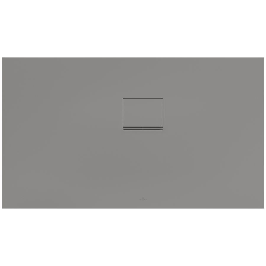 Douchebak Squaro Inf. hoekinb.RE 1300x750mm Quaryl grijs