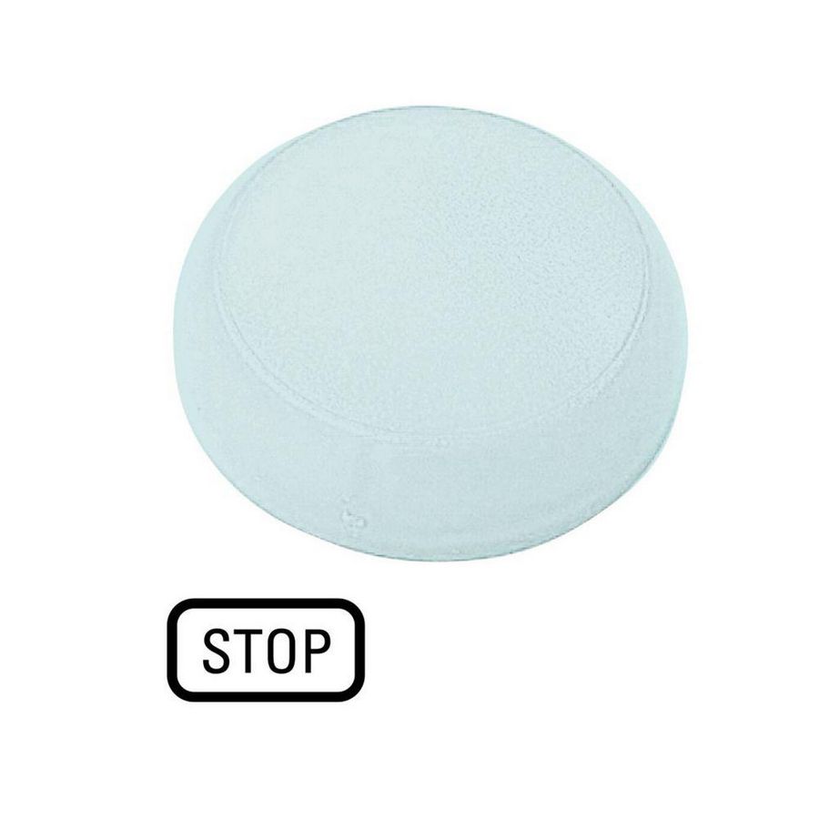Lens signaallamp wit vlak STOP