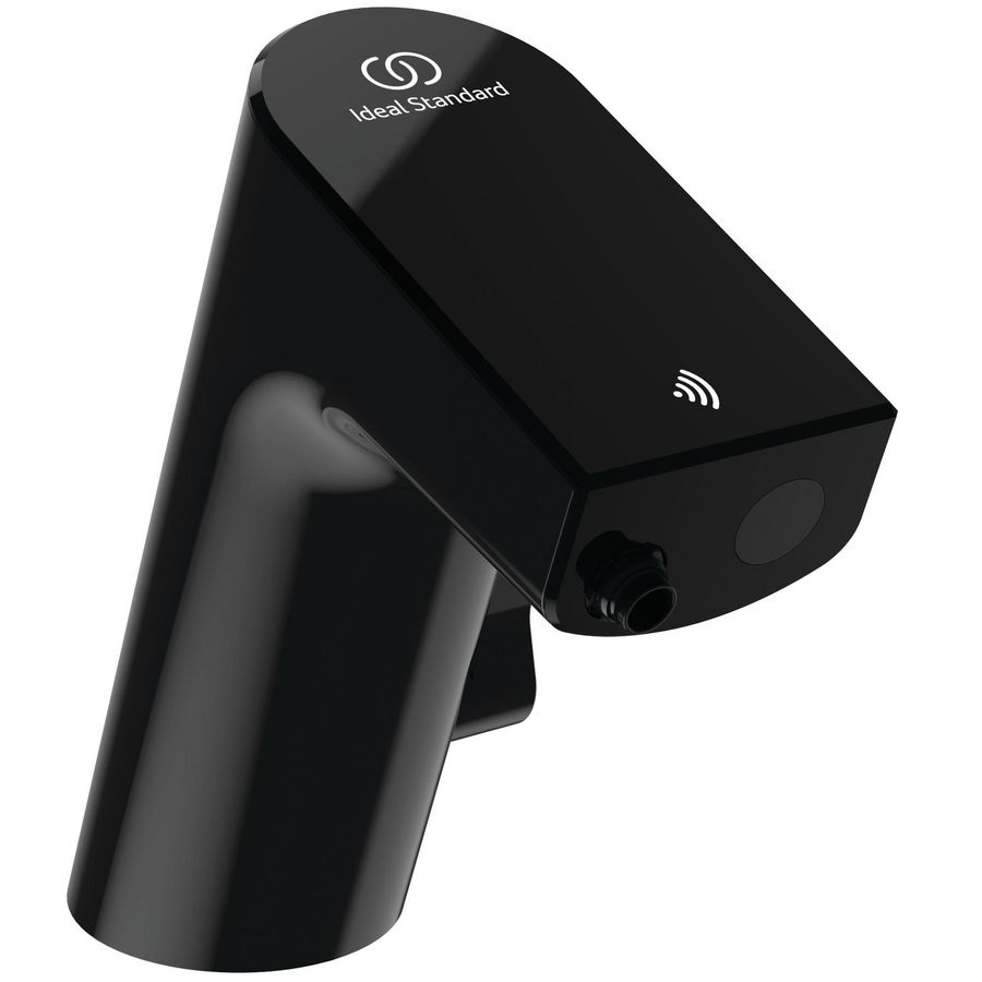 Wastafelkraan m. menging net 230 V black onyx Intelliflow