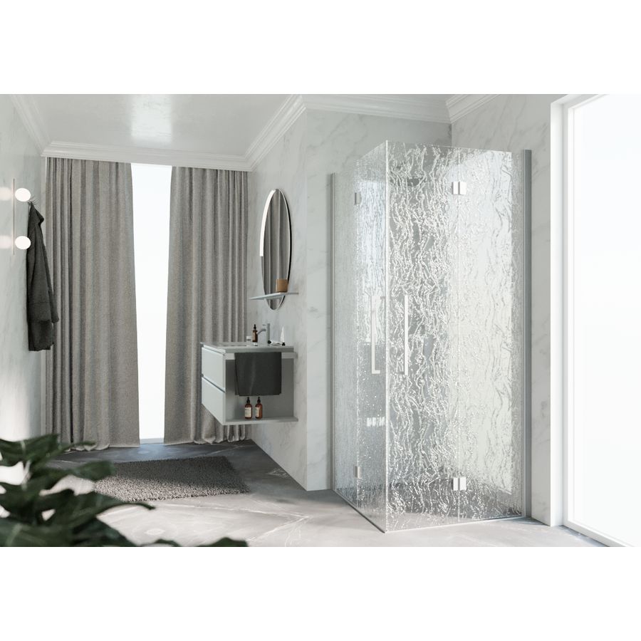 Deel rechts Y22GS hoekinstap 760-780x2000mm matchroom aqua